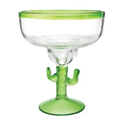 Cactus Acrylic Margarita Glass