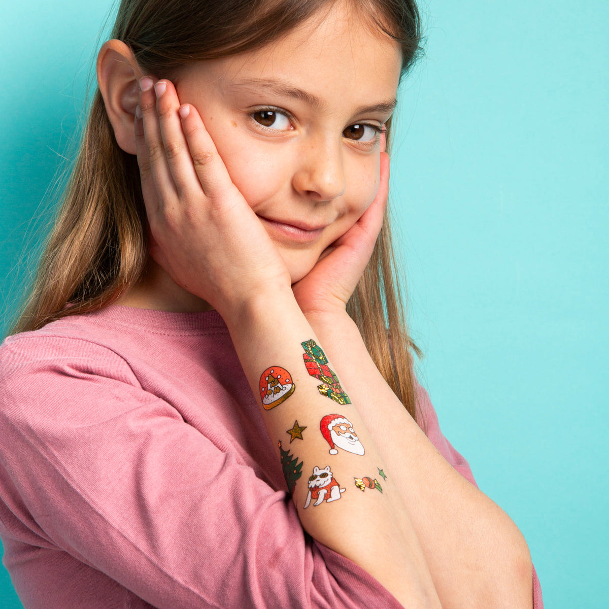 Ho Ho Ho Temporary Tattoos