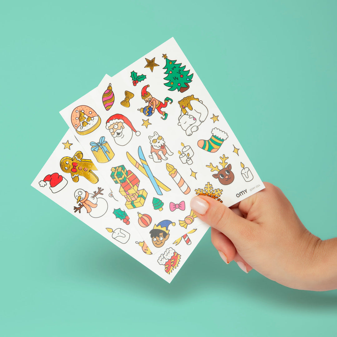 Ho Ho Ho Temporary Tattoos