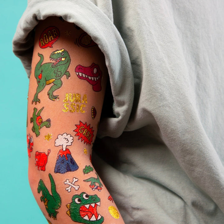 Dino Temporary Tattoos