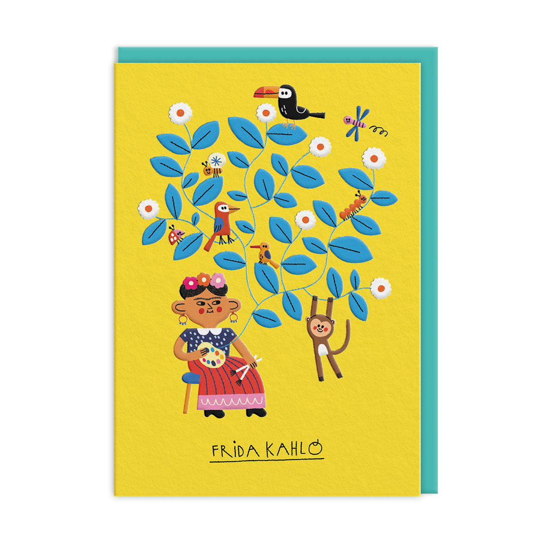 Frida Kahlo Greeting Card