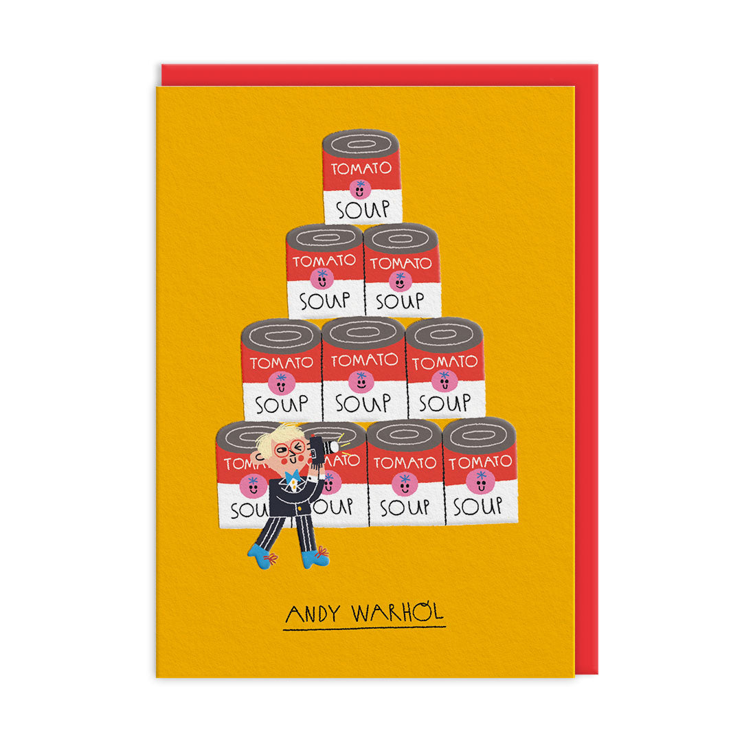 Andy Warhol Greeting Card