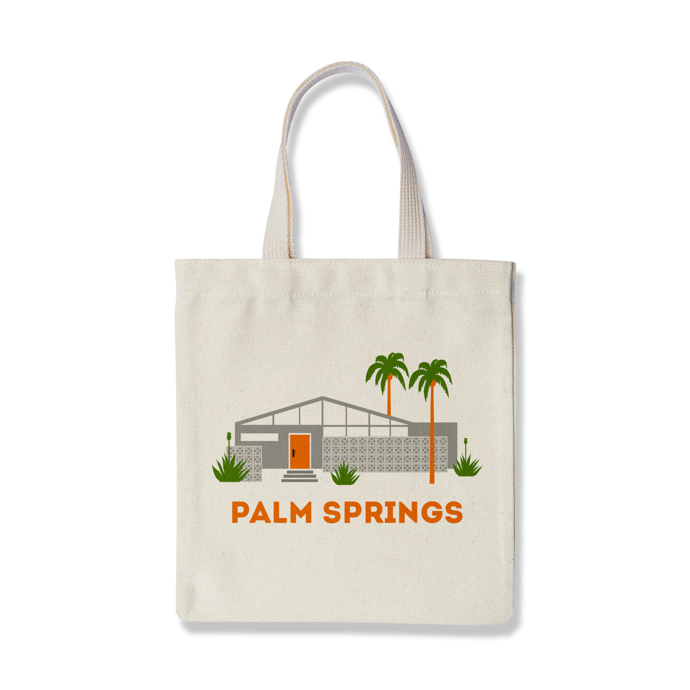 Orange Door Modern House Palm Springs Tote Bag