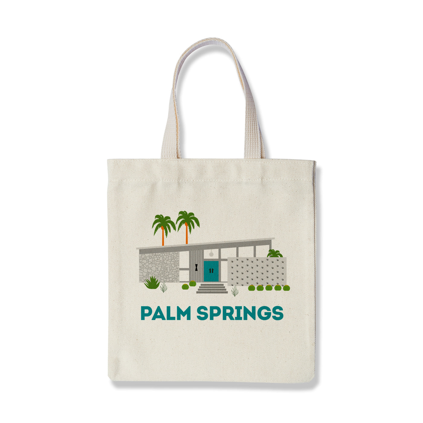 Blue Door Modern House Palm Springs Tote Bag