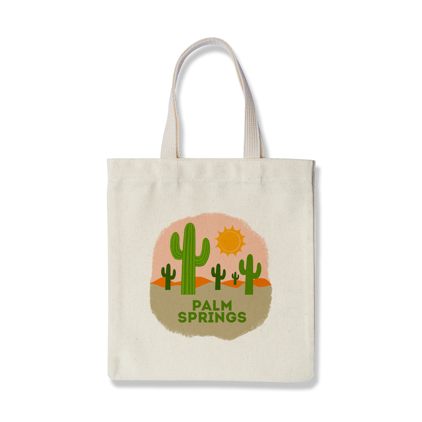 Desert Landscape Palm Springs Tote Bag - Just Fabulous Palm Springs