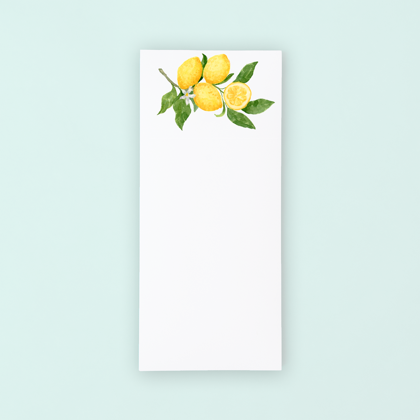 Lemon Branch Notepad - Just Fabulous Palm Springs