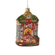 Cozy Christmas Ornament - Fireplace