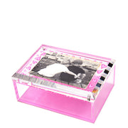 Pink Heart Photo Box - 5" x 7" - Just Fabulous Palm Springs