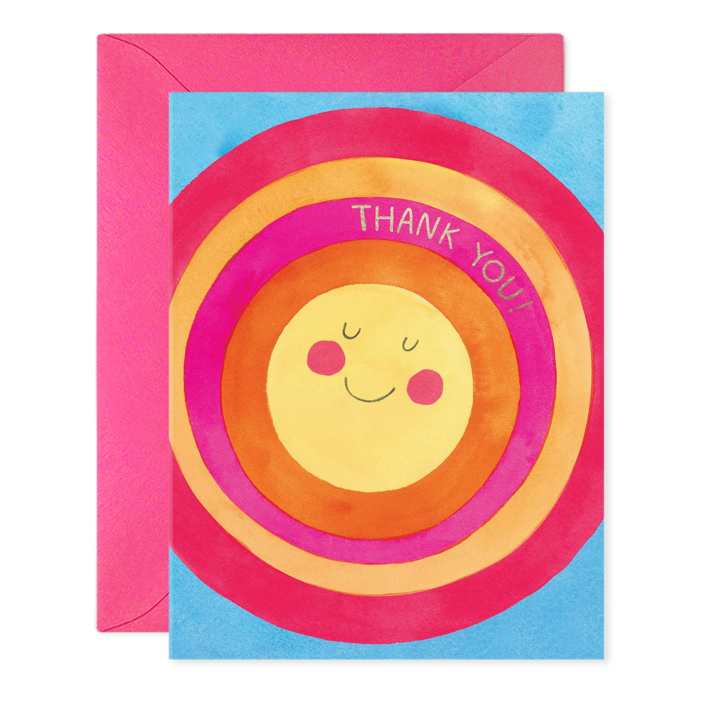 Super Sunny Thank You Greeting Card