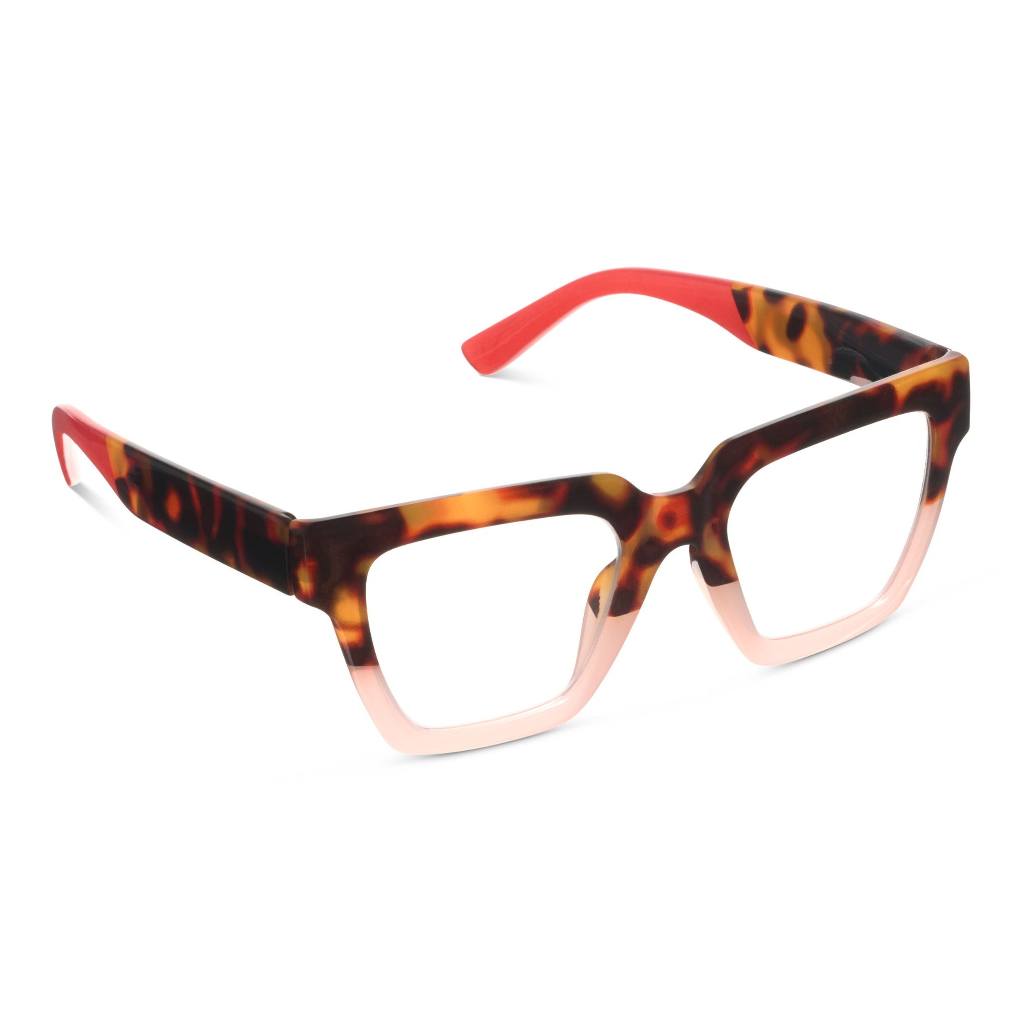 Take A Bow Reading Glasses - Tortoise/Blush