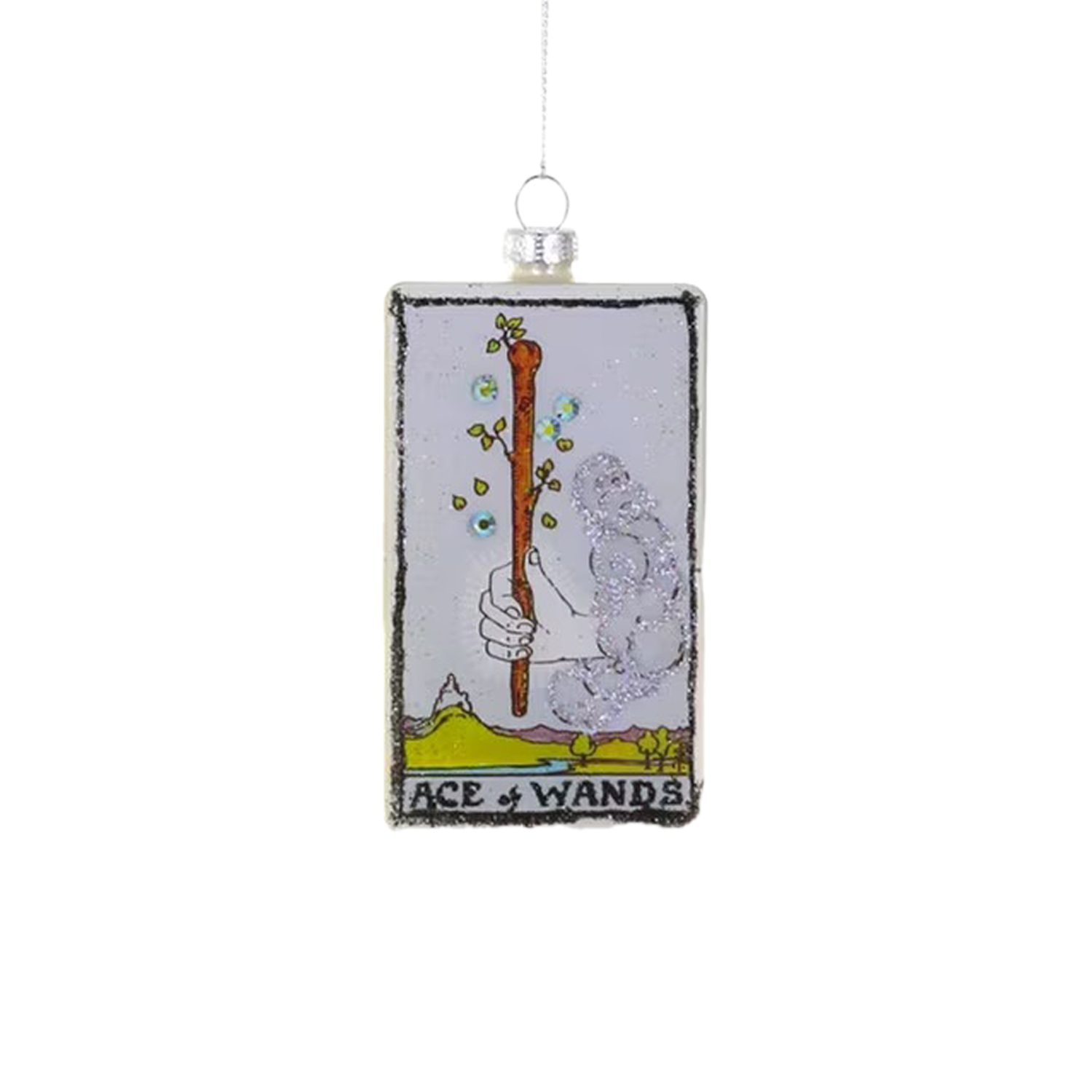 Tarot Card Ornament - Ace Of Wands