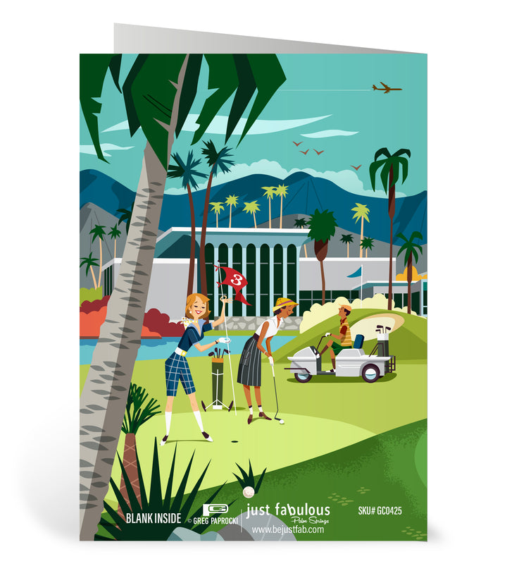 Greeting Card: Tee Time (Blank Inside)