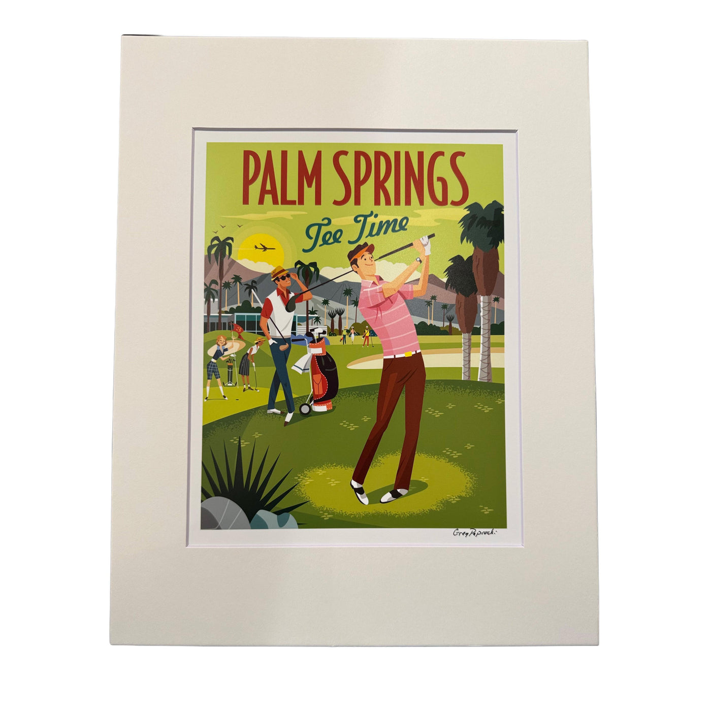 Print: Tee Time 8" x 10" (Unframed)