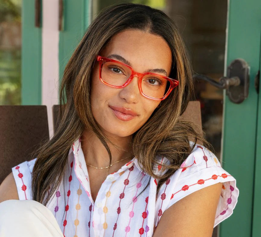 Tiki Reading Glasses - Red