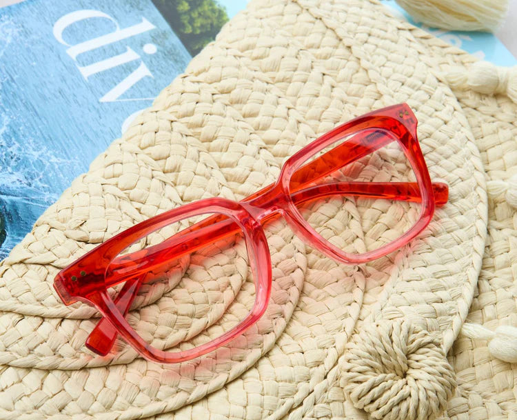 Tiki Reading Glasses - Red