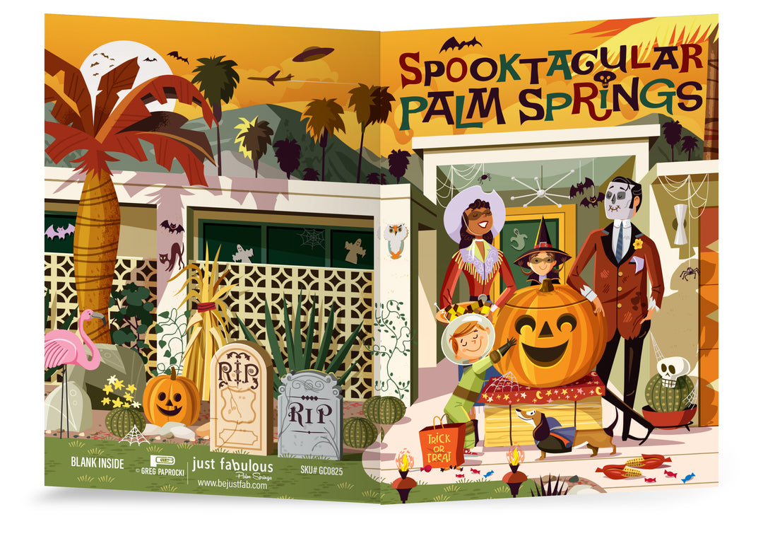 Greeting Card: Spooktacular (Blank Inside)