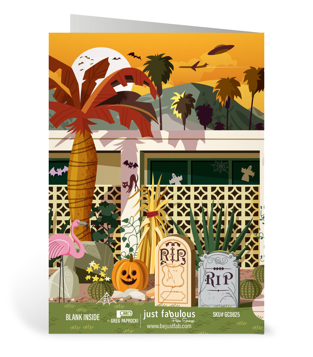 Greeting Card: Spooktacular (Blank Inside)