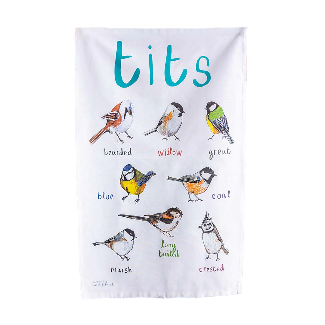 Tits Cotton Tea Towel