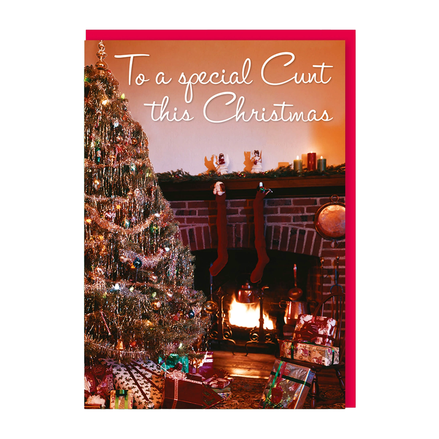 To A Special C*nt This Christmas Holiday Card