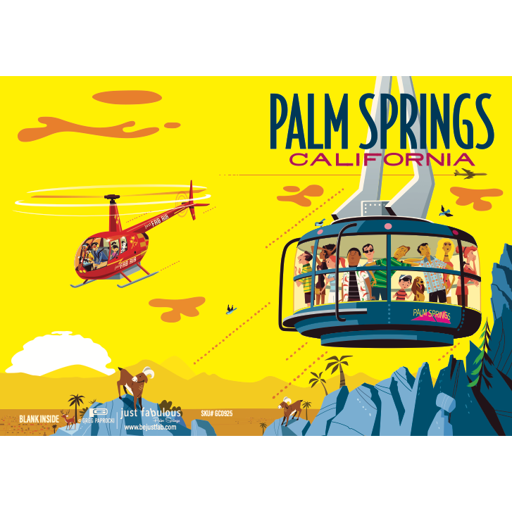 Greeting Card: Tram (Blank Inside)