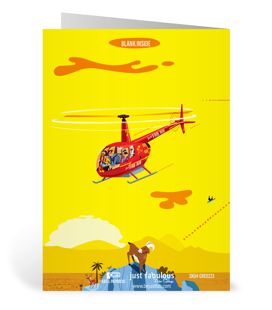 Greeting Card: Tram (Blank Inside)