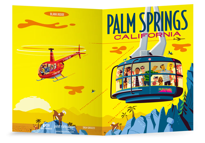 Greeting Card: Tram (Blank Inside)