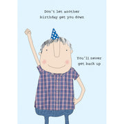 Get Back Up Birthday Card - Just Fabulous Palm Springs