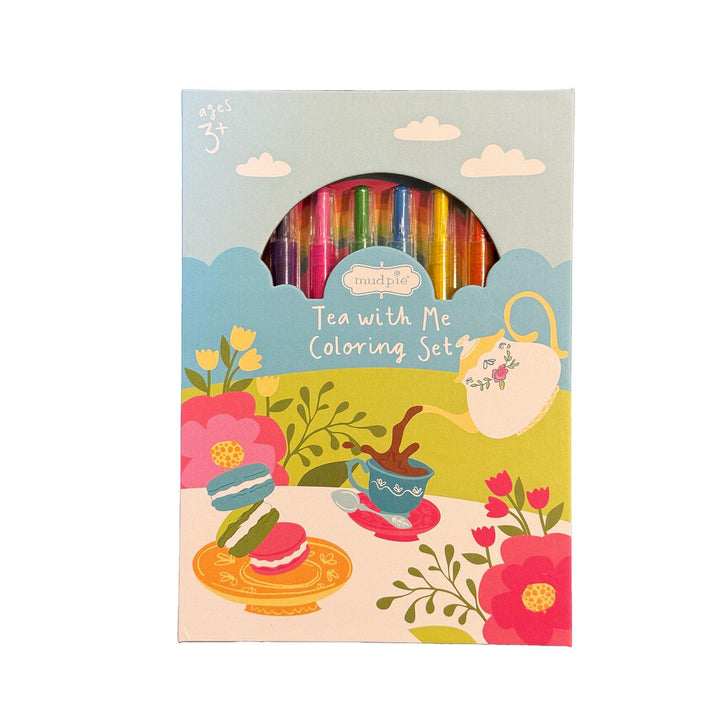 My First Coloring Set-Tea With Me