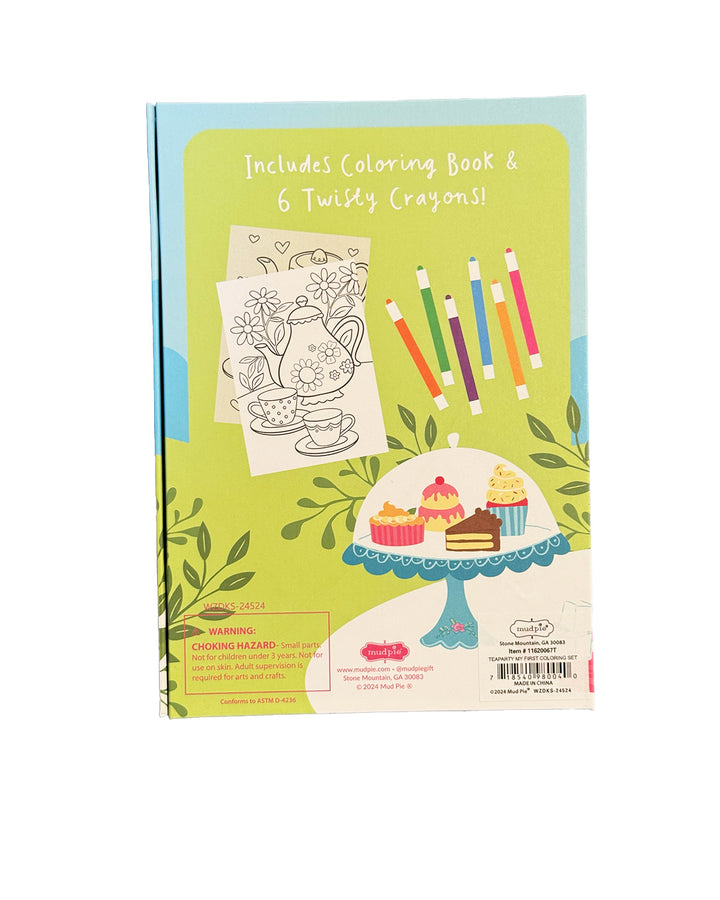 My First Coloring Set-Tea With Me
