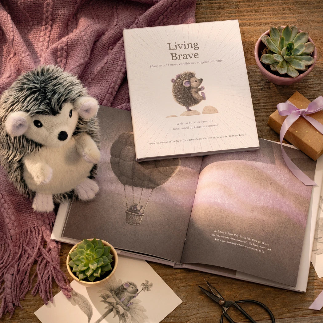 Living Brave Hedgehog Plush