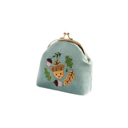 Happy Acorn Velvet Coin Purse