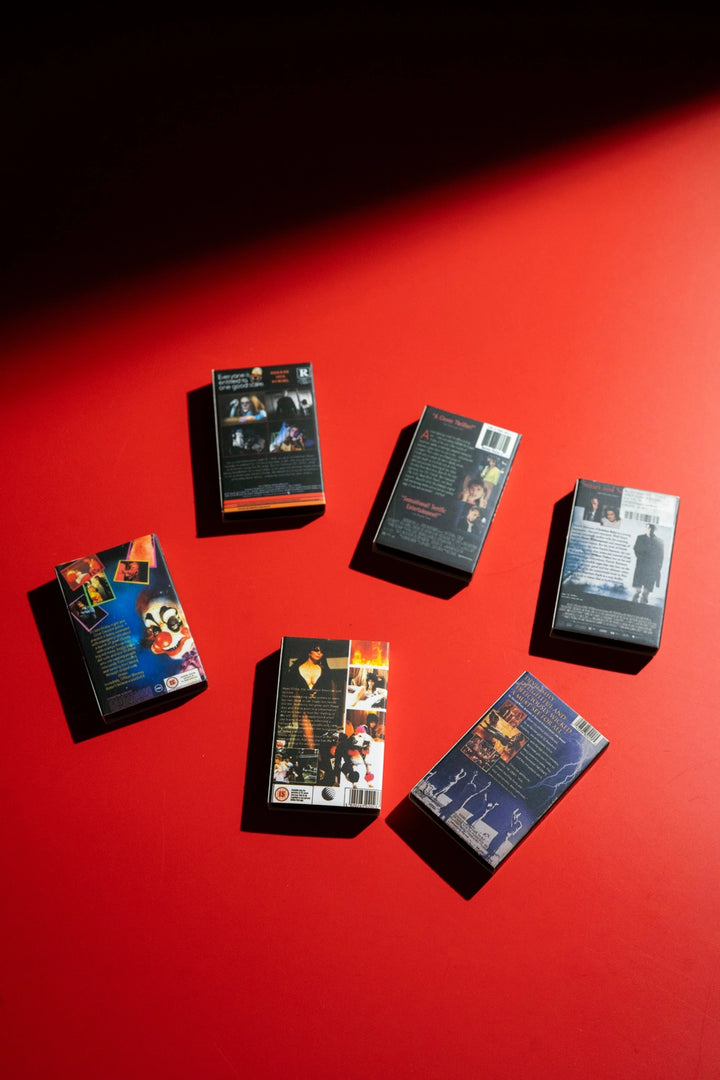 VHS Horror Film Match Box Set