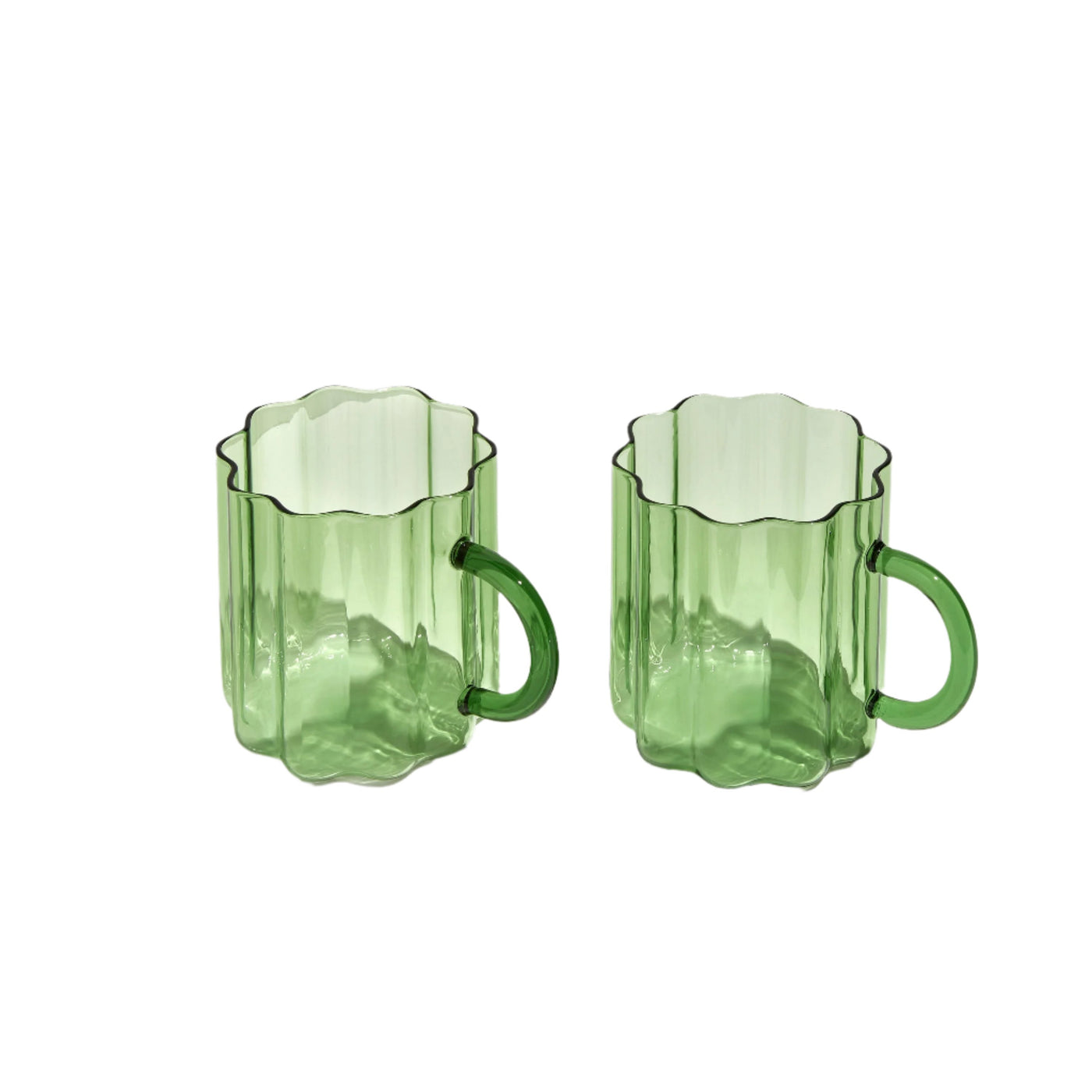 Wave Mugs - Green