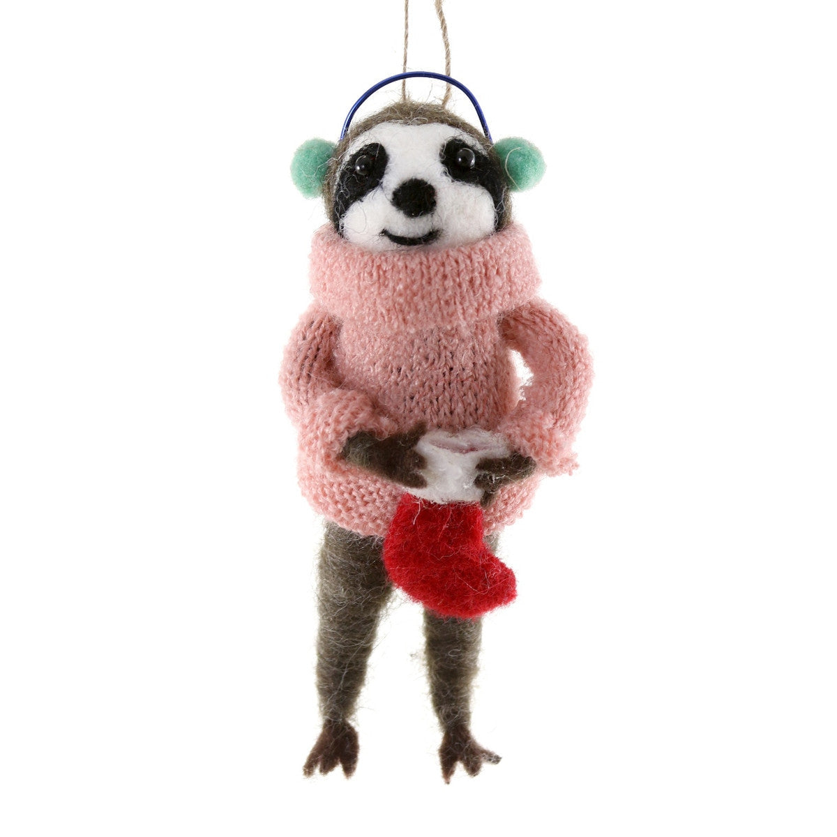 Bright Spirits Badger Ornament