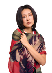 Tulip Wool Wrap Scarf