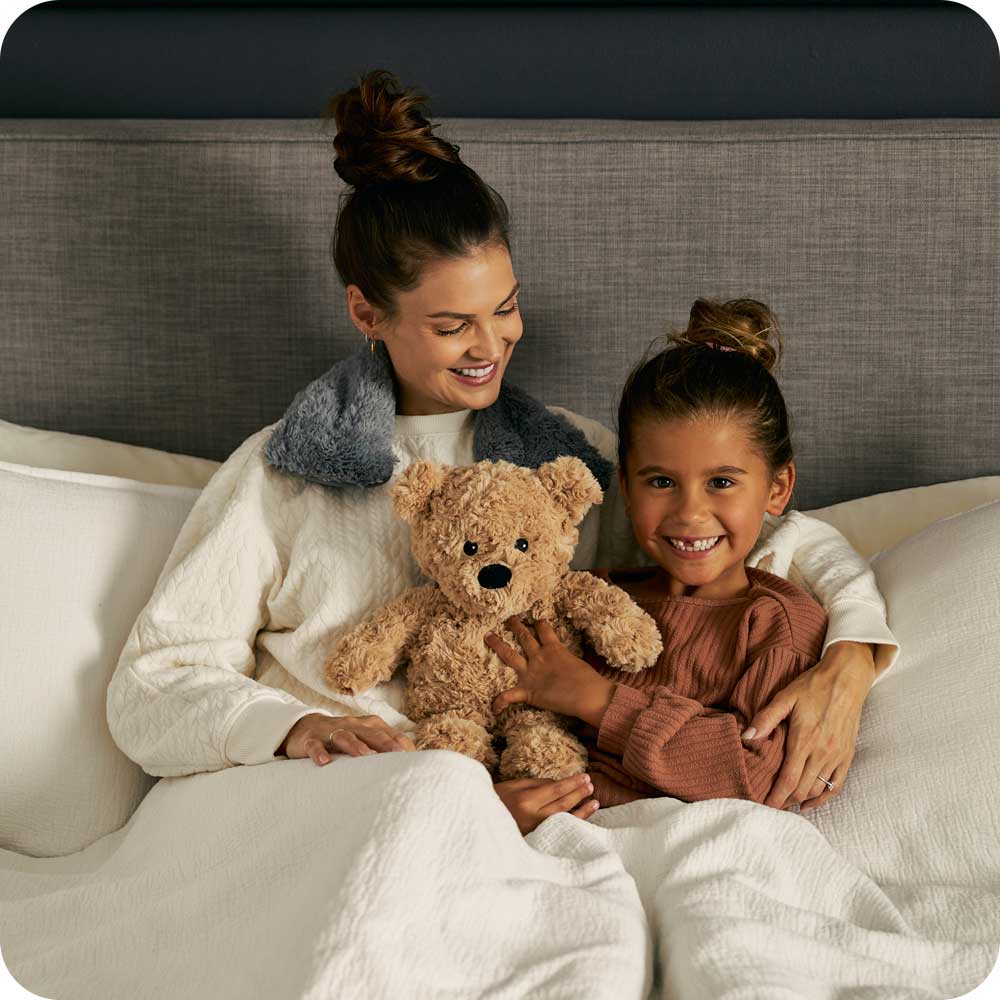 Brown Curly Bear 13" Warmies Plush