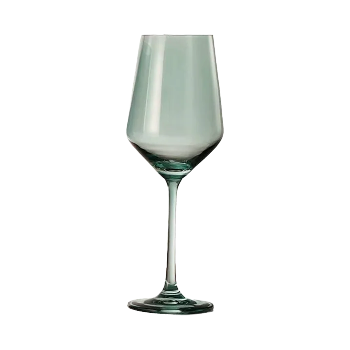 Colored Wine Crystal Glass - Green