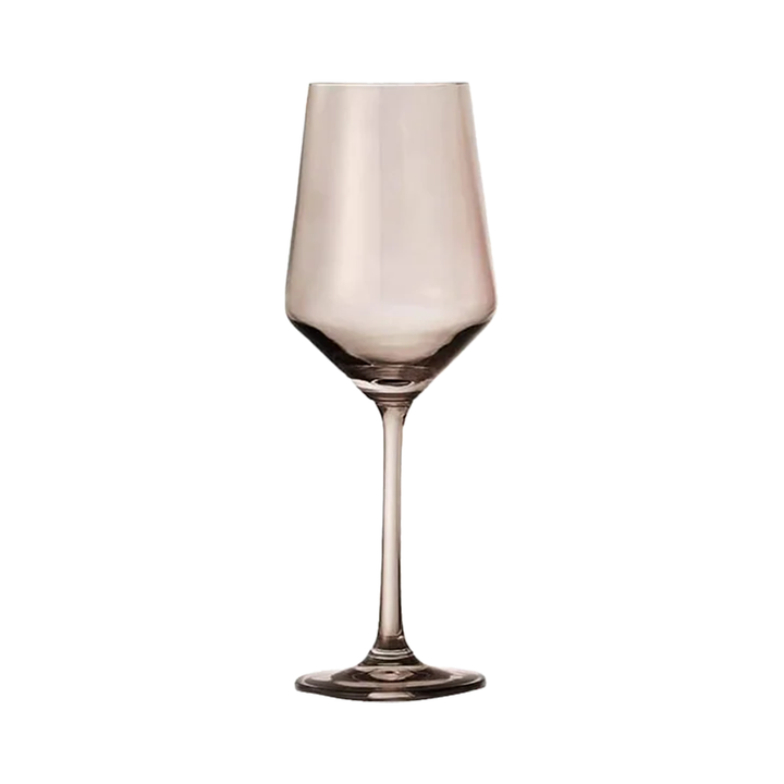 Colored Wine Crystal Glass - Grey