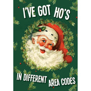 Area Codes Holiday Card