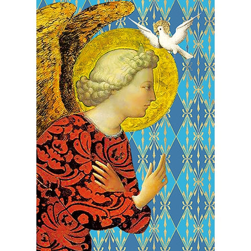 Florentine Angel Holiday Card