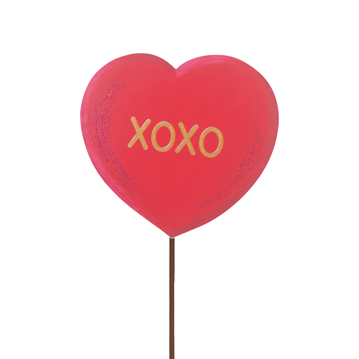 Golden Talking Hearts Metal Easel - Red - Just Fabulous Palm Springs