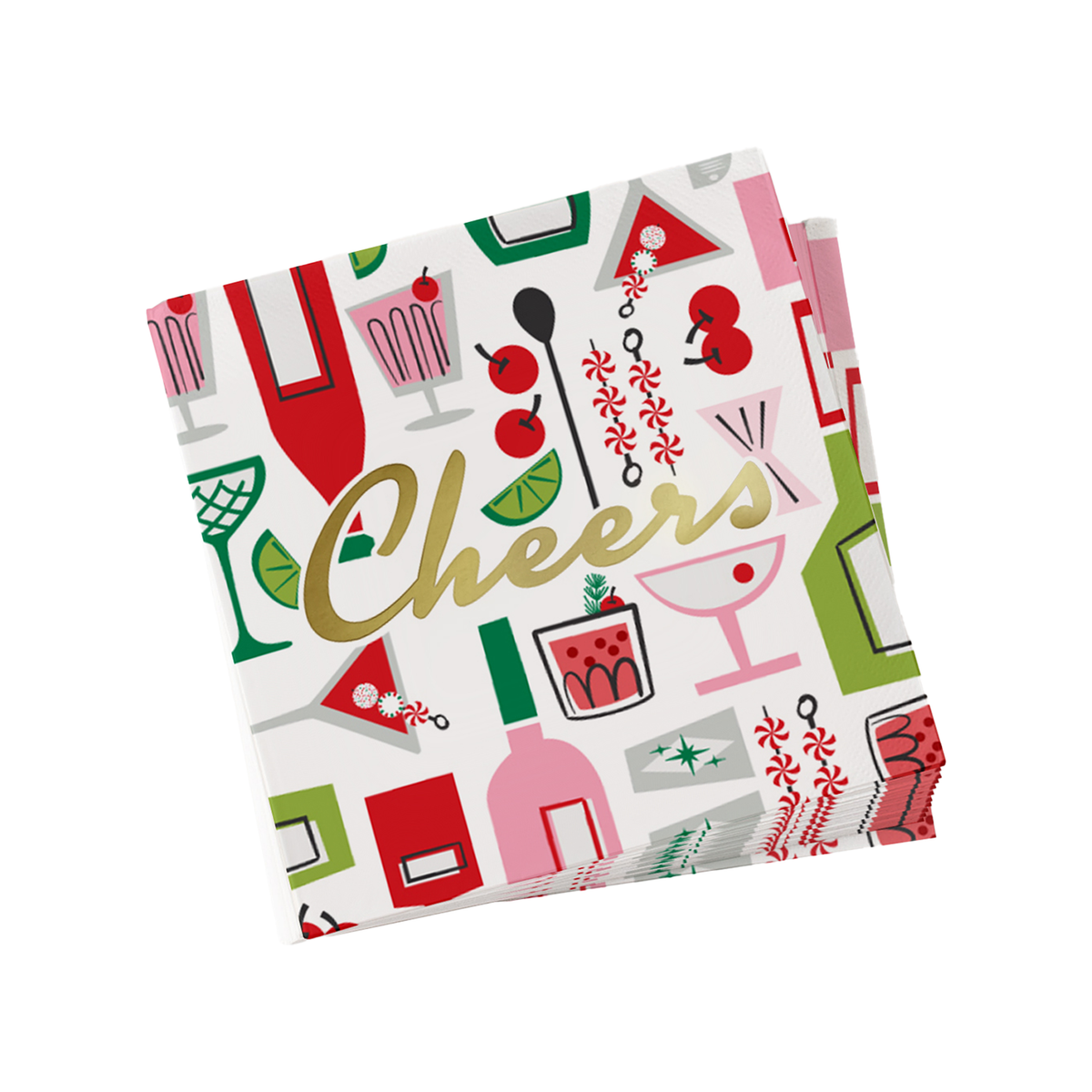 Merry Little Cocktail Napkins