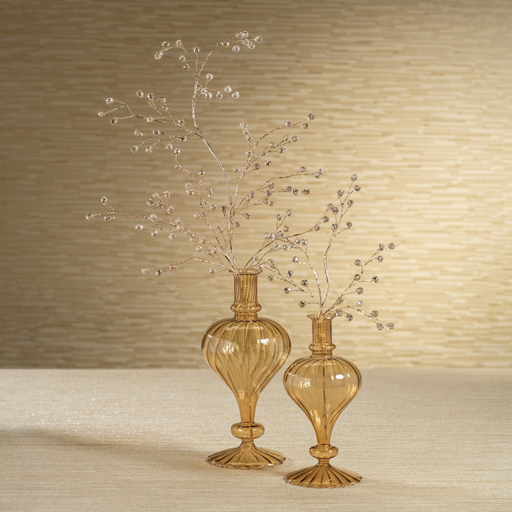 Beaded Glass Berry Branch