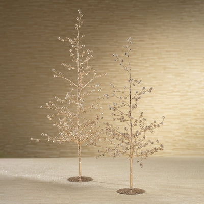 Beaded Glass Berry Tree - Large - 23"