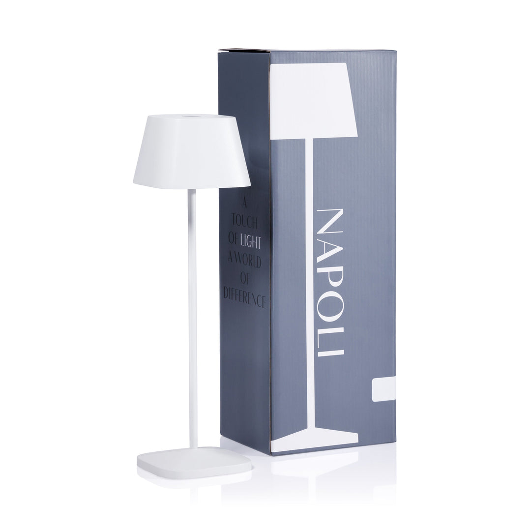 Napoli Rechargeable Table Light - White