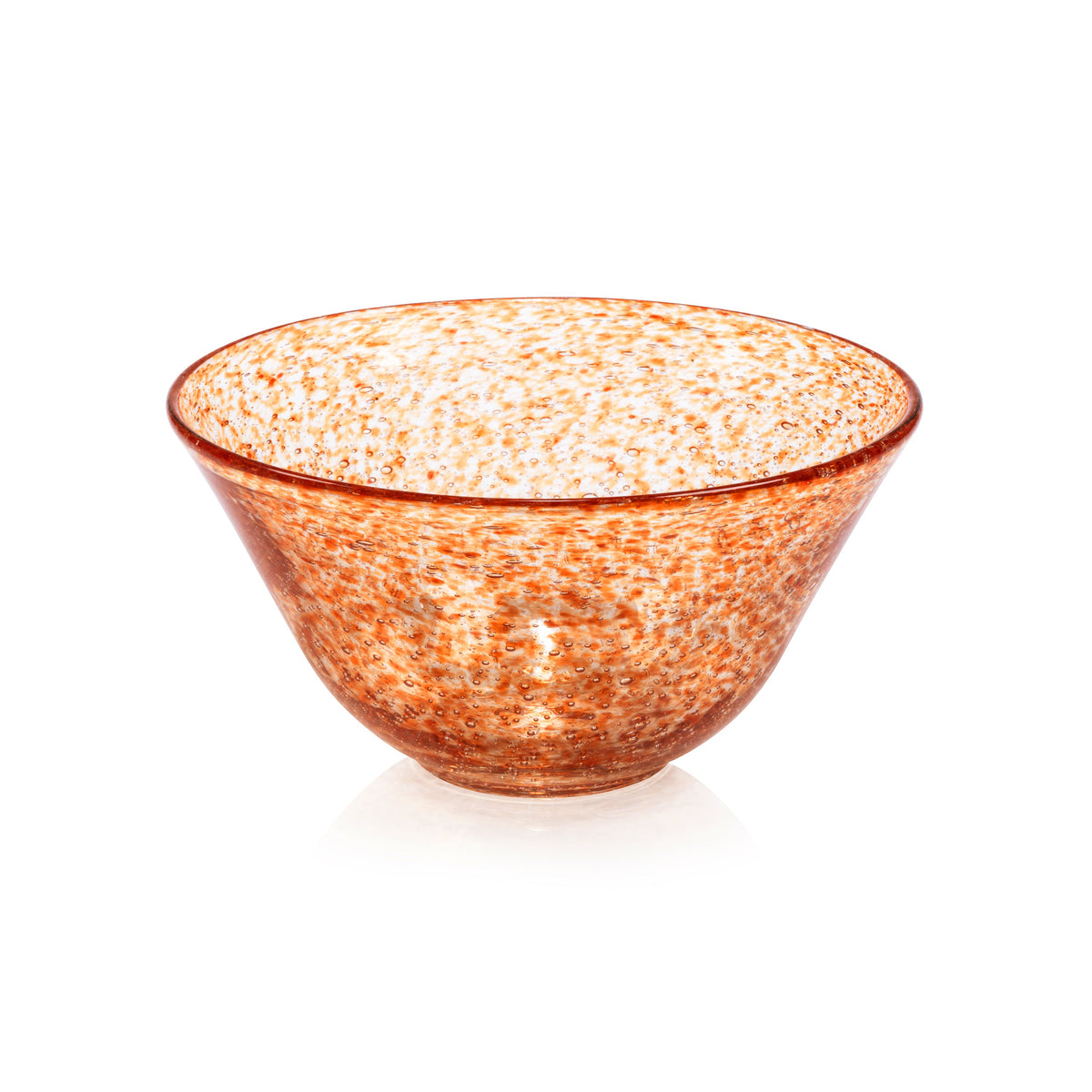 Antibes Glass Bowl - Orange