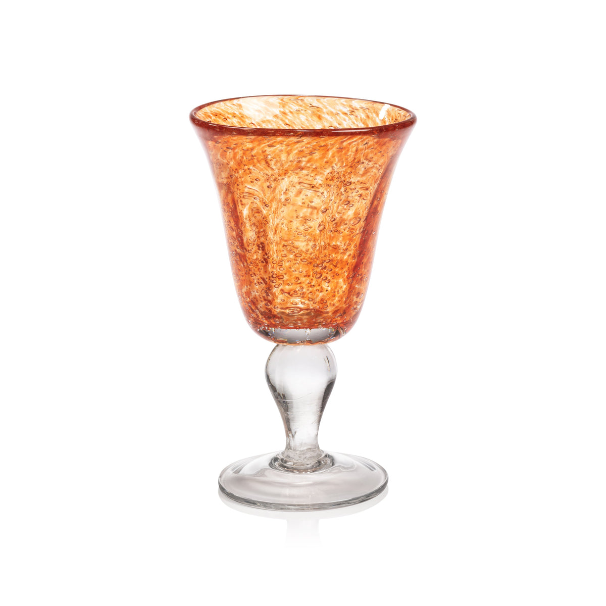 Antibes Wine Glass - Orange