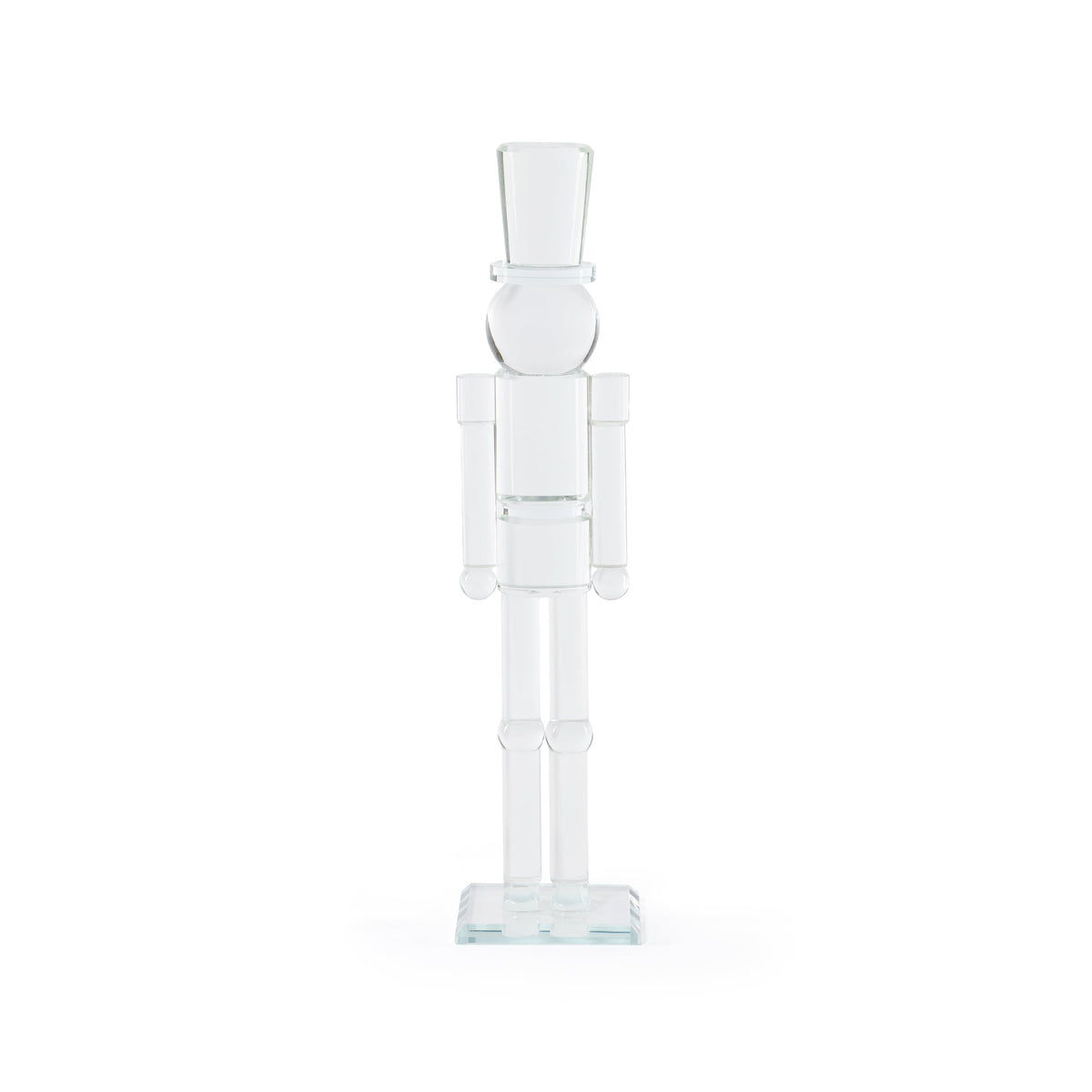 Glass Decor Nutcracker - 16 in