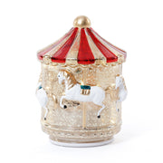 Sparkle Spin LED Red Carousel - Large