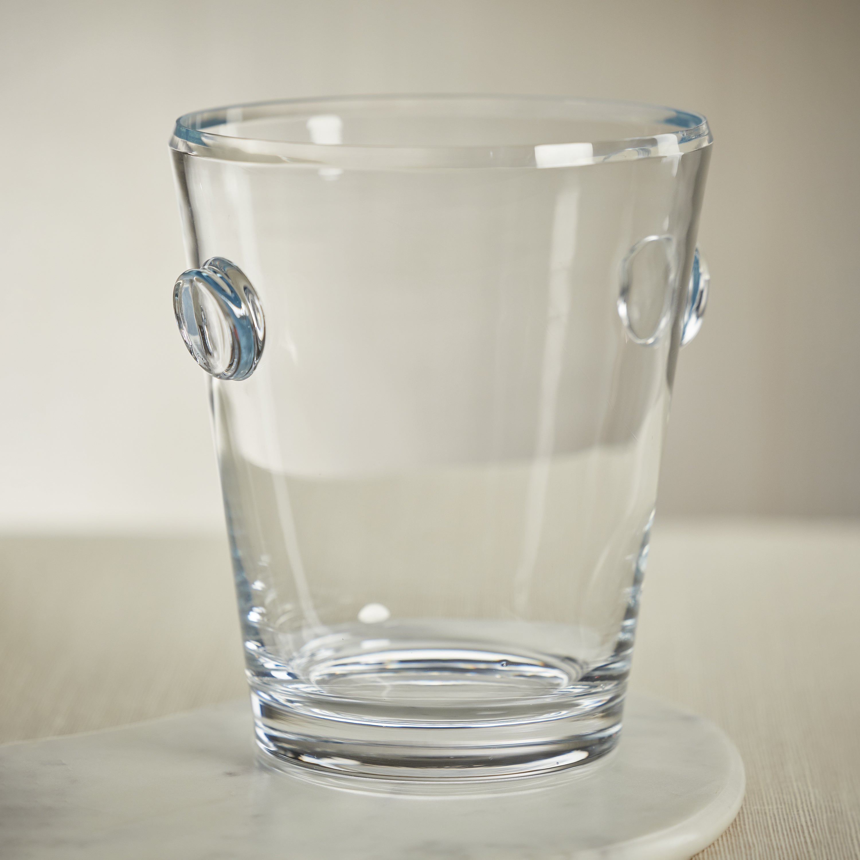 La Serena Beveled Glass Ice Bucket